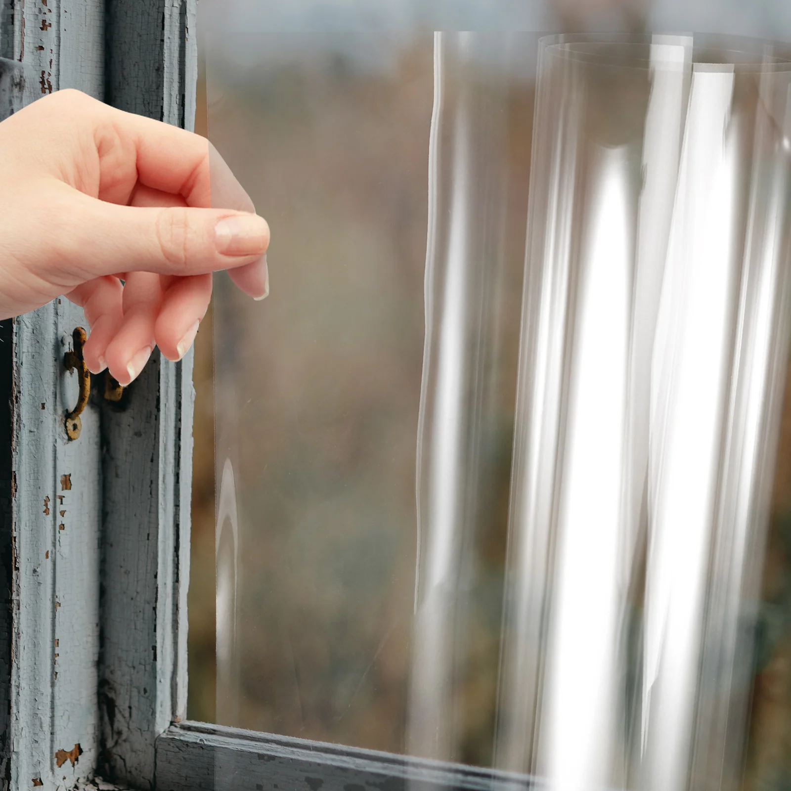 

Explosion-Proof Safety Window Glass Protection Film For Home Anti Shatter Transparent Scratch Resistant Security Window Film