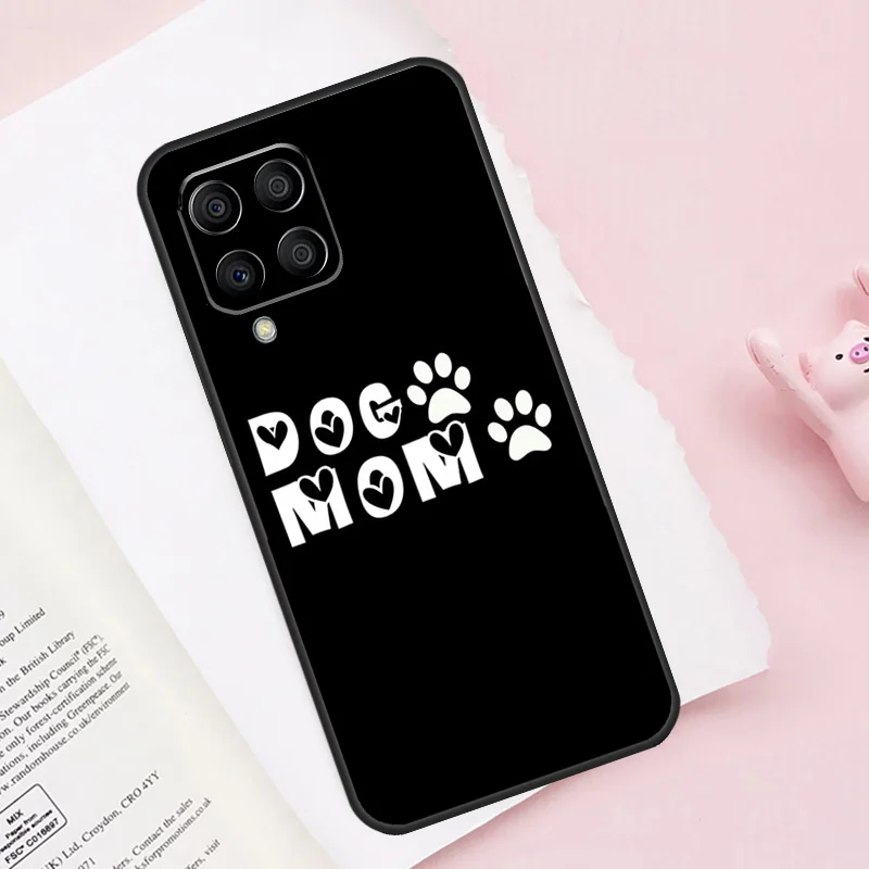 Dog foot print Paw Colorful Pattern For Samsung Galaxy M15 M55 M31 M51 M21 M11 M20 M13 M33 M53 M52 M32 M12 M34 M54 M14 Case