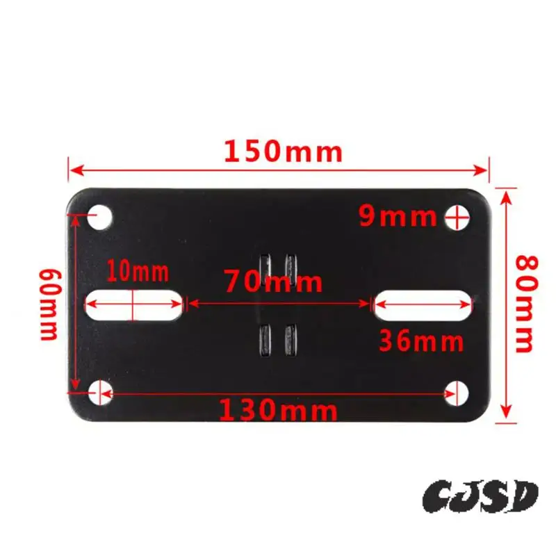 

CJSD-2Pcs Speaker Wall Mount Bracket Screw Pendant Bracket Bracket Speaker Ceiling Rack Surround KTV Hanger Rings Easy To Use