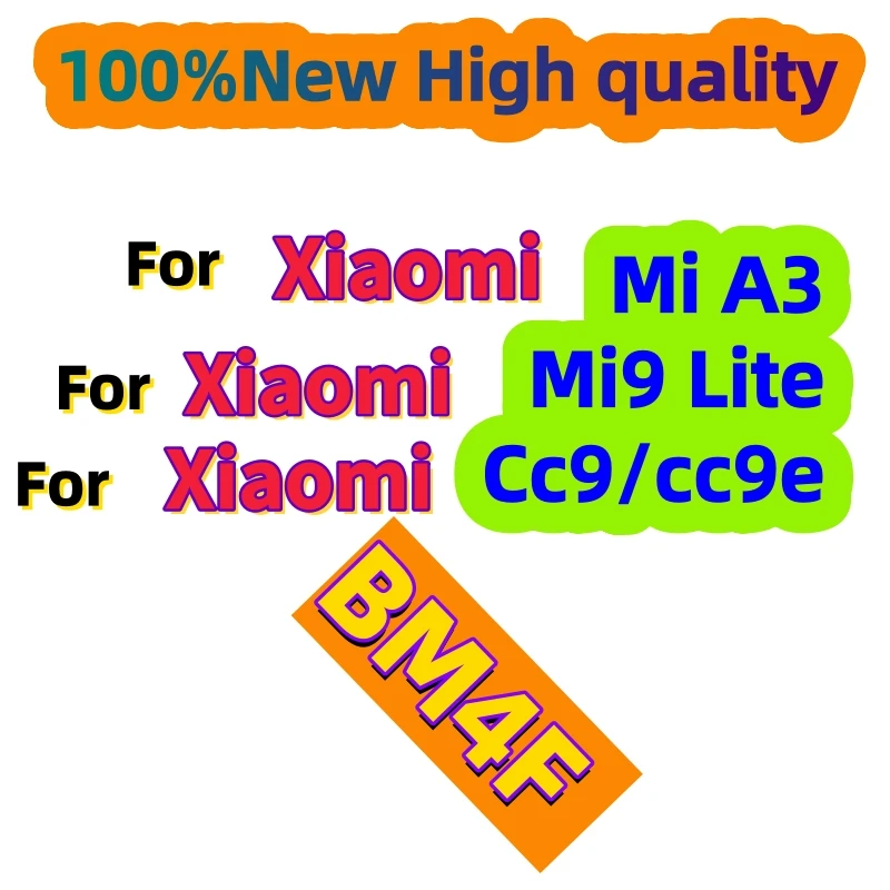 

100%New High quality Original BM4F For Xiaomi Mi A3 CC9 CC9e CC9 Mi9 Lite 4030mAh Phone Batteries Fast Shipping+ Tools