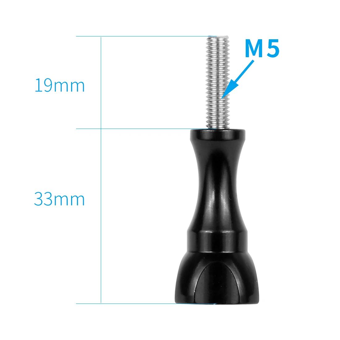 Aluminium Mini Stativ Kopf Helm Feste Adapter Halterung für Gopro Hero 13 11 10 9 8 7 6 5 Für Insta360 ONE R Action Kamera Radfahren – Detail 15