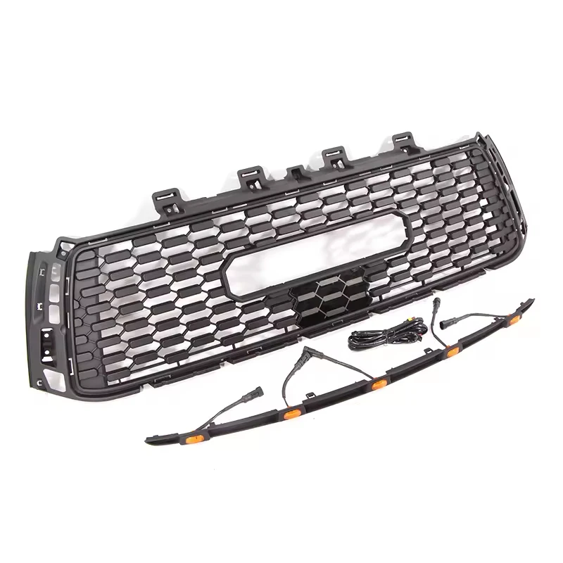 

Auto Radiator Grill Front Grille Car Bumper Grille With Led Lights for Tundra 2010-2013