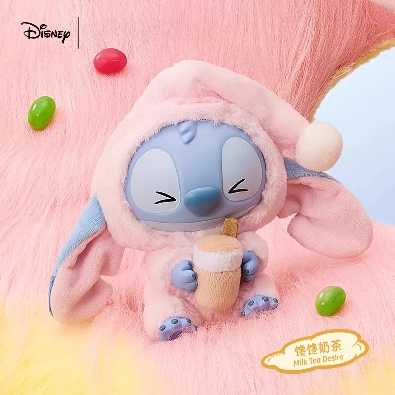 No importa cómo dormir la caja ciega Disney Stitch es, tienes comer una mordida de adornos colgantes de muñecos
