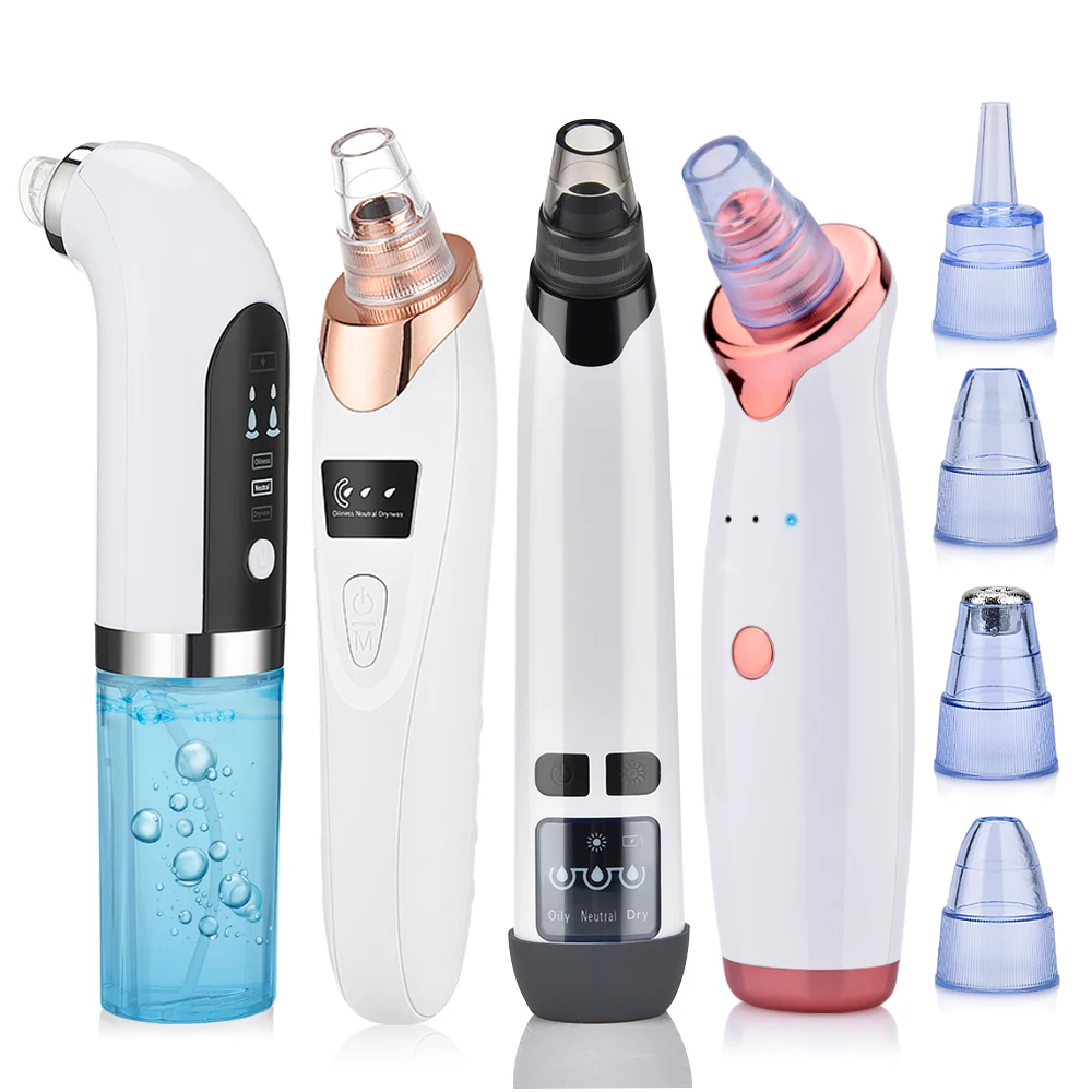 Blackhead Remover Vacuum Electric Nose Beauty Face Deep Cleansing Skin Care Vacuum Black Spots Acne Pore Cleaner Pimple Tool