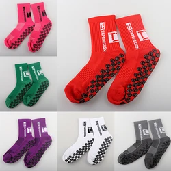 Calcetines de fútbol antideslizantes para hombre y mujer, medias deportivas transpirables, suaves, para ciclismo, 37,5-45