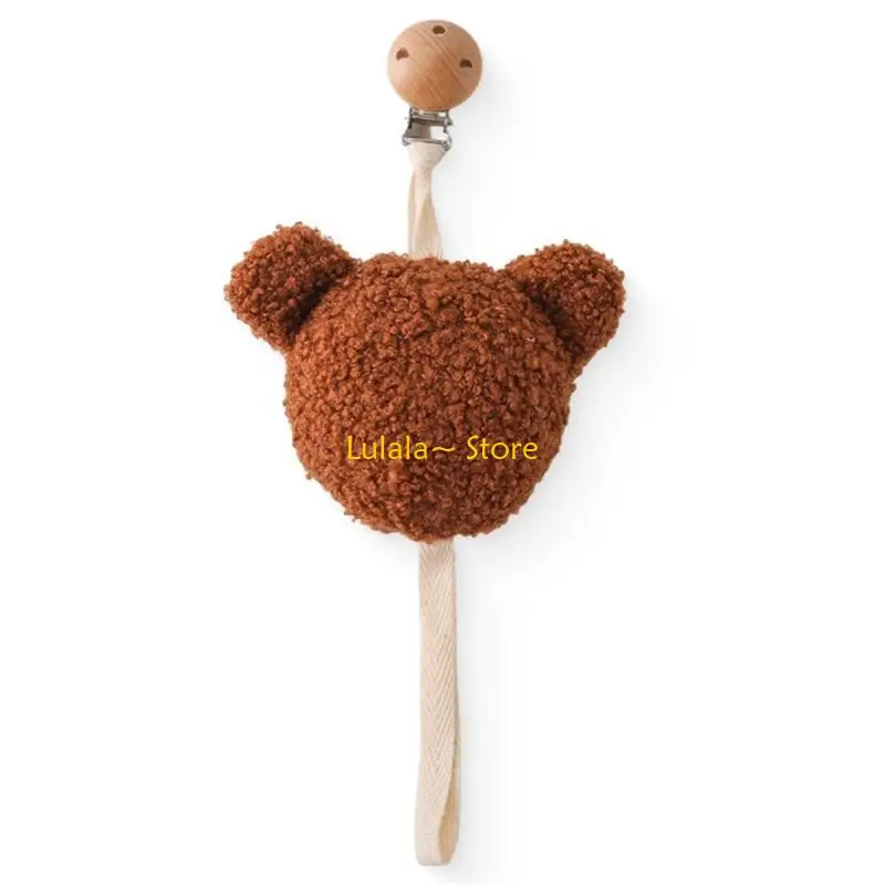 Y4QA Baby Dummy Strap Universal Baby Pacifier Chains Baby Pacifier Clip Soother Hold