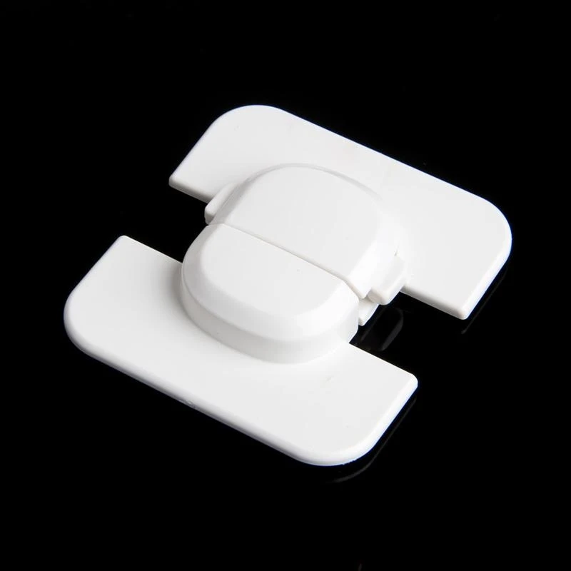 J15U قفل الثلاجة المنزلية قفل باب الثلاجة والفريزر لمزلاج الصيد للأطفال الصغار تشي