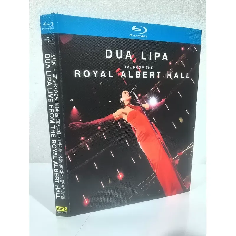 Blu-ray Disc Dua Lipa 2025 Live at the Royal Albert Hall Concert Performance