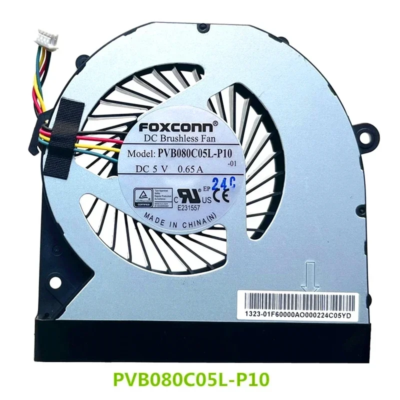 New Original laptop CPU cooling fan for  INTEI NUC12 PVB080C05L-P10; Tiger Canyon nuc11tnhi50l bazc0810r5h y006 dc5v 0.7a