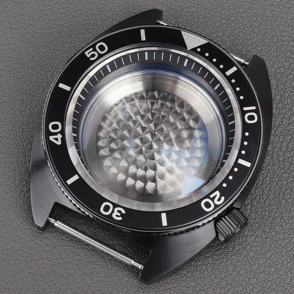Für 41-mm-Herrenuhrengehäuse, Saphirglas, Tuna Turtle, passend für modifizierte Abalone NH34 NH35 NH36 NH38 NH70 4R36 7S Uhrwerke, 28,5-mm-Zifferblatt – Detail 2