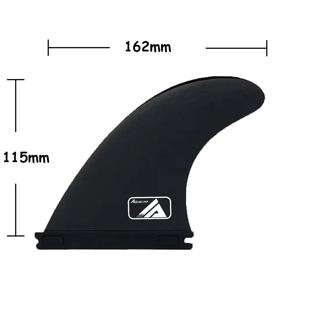 AQUBONA Surf Fin Single Tab & Twin Tabs Fins für Longboard Surfboard Paddleboard Thruster Set 437 Style – Detail 9