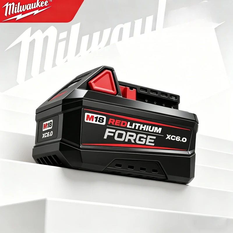 

100% совместимый литиевый аккумулятор 18650 18В 8000мАч для Milwaukee M18, замена для инструментов Milwaukee 48-11-1860, 48-11-1850, 48-11-1840