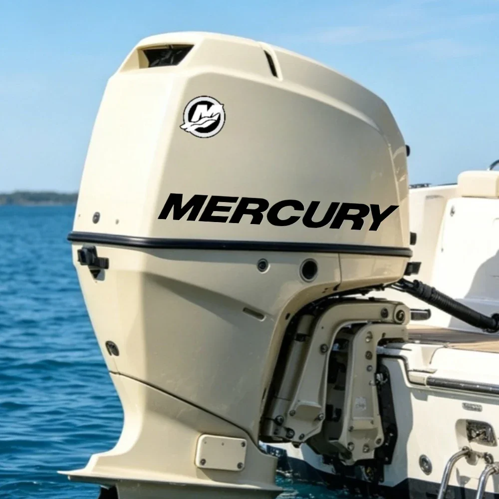 Outboard Motors Stickers Engine Decal Boat Accessories Equipment Decoration for Marine XS Mercury Seapro150R 200R 225 MerCruiser