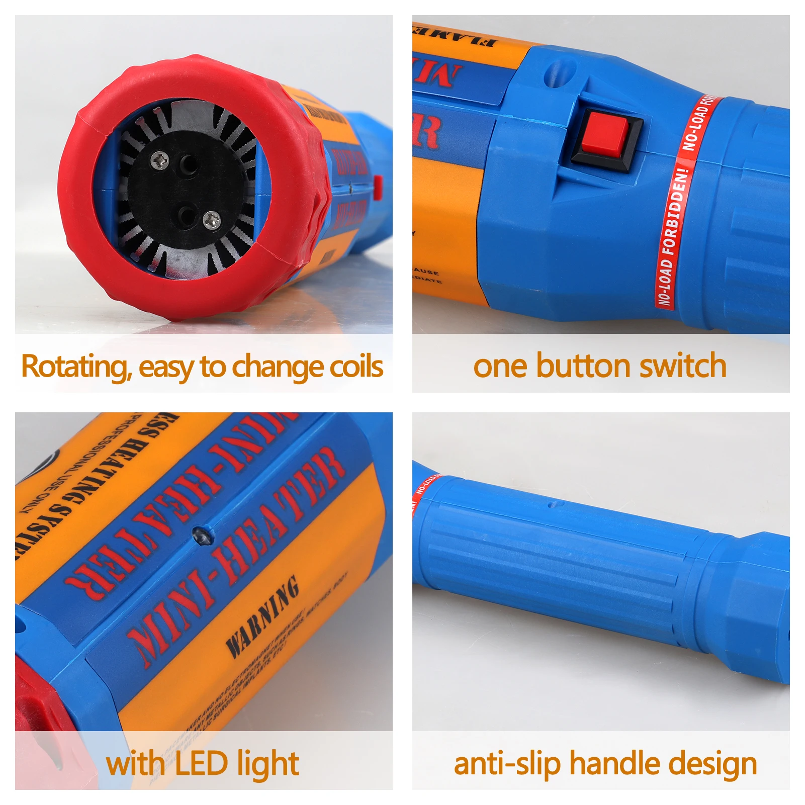 1100W Automotive Magnetic Induction Heater Kit – 8 Coils, 110V, Free Shipping