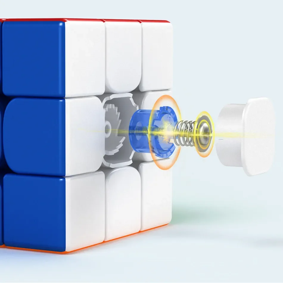 [キューブクレイジー] Moyu RS4M 2020 4X4 マグネット式マジックキューブ RS4 M 4x4 マグネットキューブ スピードキューブ RS3M 2020 パズル おもちゃ 子供向けギフト