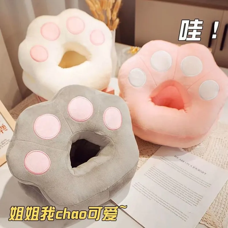 Cute Cat Claw Nap Pillows Fashion Office Classroom Works Students Universal Soft Comfortable Noon Break Neck Pillow All-purpose