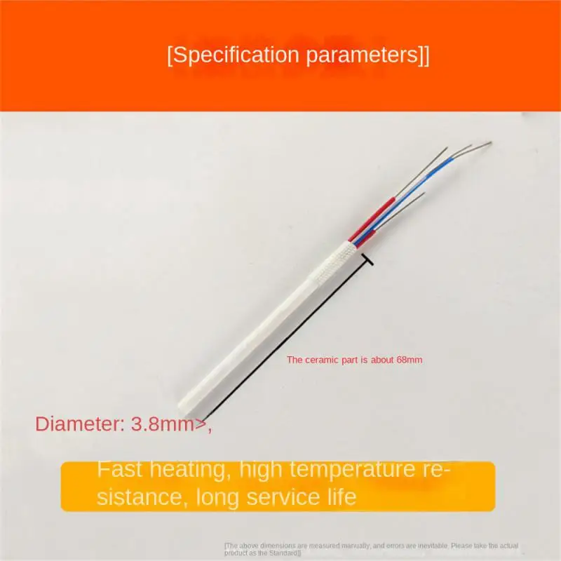 Heater Core Ceramic Heating Element Temperature Adjustment Soldering Station Replacement Soldering Iron Core Welding Table Core