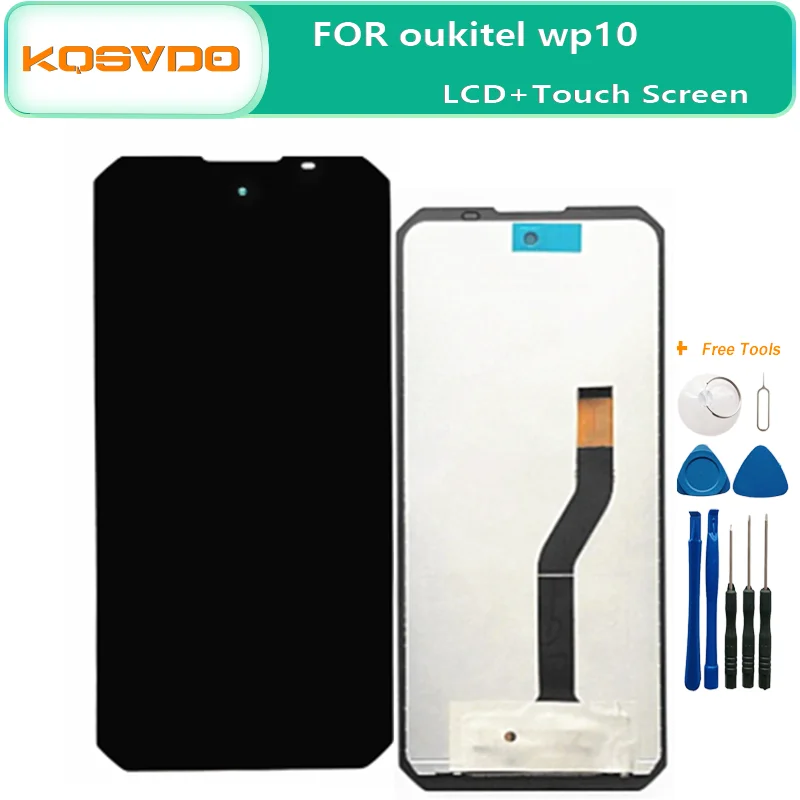 New Original LCD Display Assembly Digitizer For Oukitel WP10 6.67\'\' FHD+ 5G Cell Phone Touch Screen Panel Repair Replacement