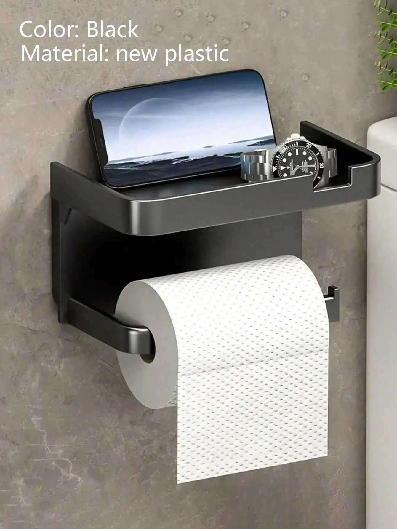 

Toilet tissue holder stand Toilet paper pk Support essui tout cuisine Pprta papel higienico Vynil roll holder Tissue box toilet