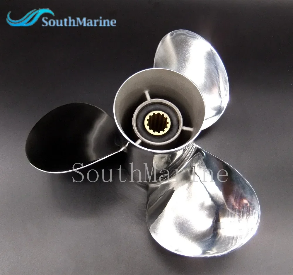 Stainless Steel Propeller 11 1/8  x13 -G for Yamaha 40HP 50HP Outboards