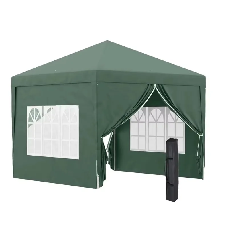 YTYIN Single-Layer Four-Corner Folding Four-Season Outdoor Exhibition Tent Oxford Fabric Sunshade Rainproof Canopy For Trade Sho