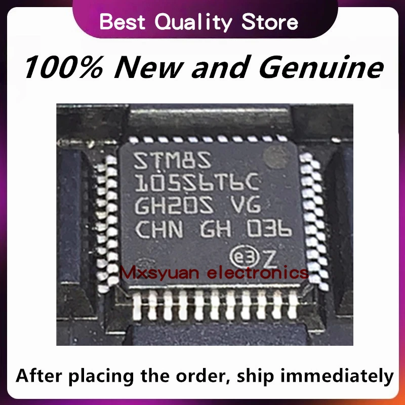 

10PCS/LOT Original STM8S105S6T6C STM8S105 S6T6C STM8S105SbTbC LQFP-44 100% New and Genuine