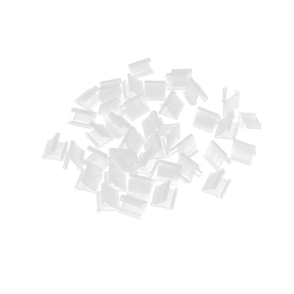 

100Pcs Balloon Sealing Clips H Shape Plastic for Easy Use Parties Birthdays Weddings Christmas Decor Balloon Clips