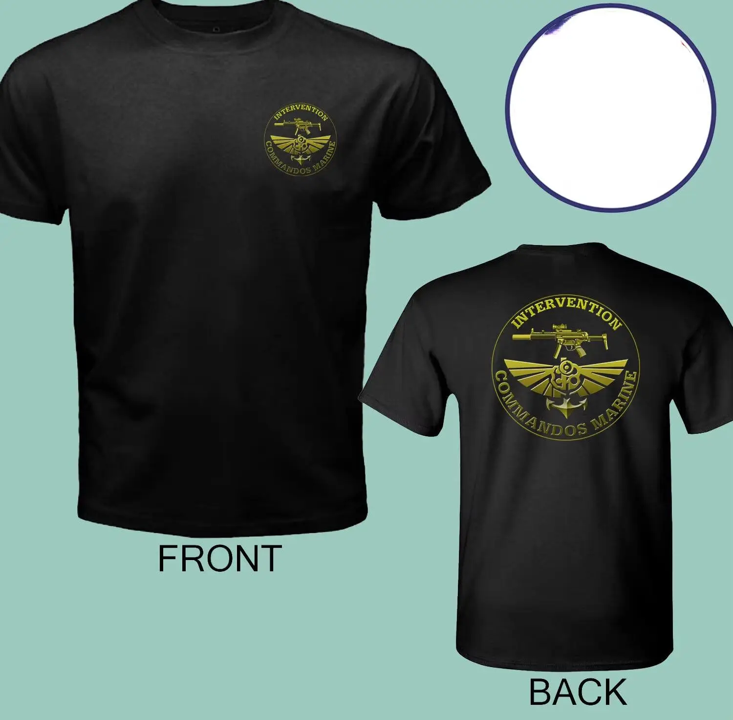 French Naval CTLO Special Forces Counter Terrorist Commando T-Shirt 100% Cotton O-Neck Short Sleeve Summer Casual Mens T-shirt