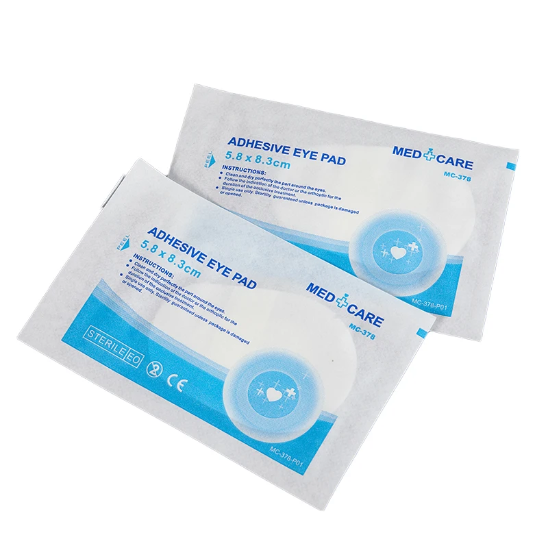 Patchs oculaires Non tissés stériles, 10 pièces, Bandages adhésifs, pansements pour les blessures, pansements pour adultes, premiers secours, hémostase