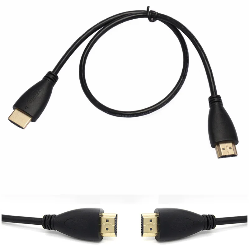 0.5M 1M 1.5M 1M 2M 3M 5M 10M 15M pozłacany kabel kompatybilny HDMI 1.4 1080p 4K 3D kable wideo do rozgałęźnika HDTV