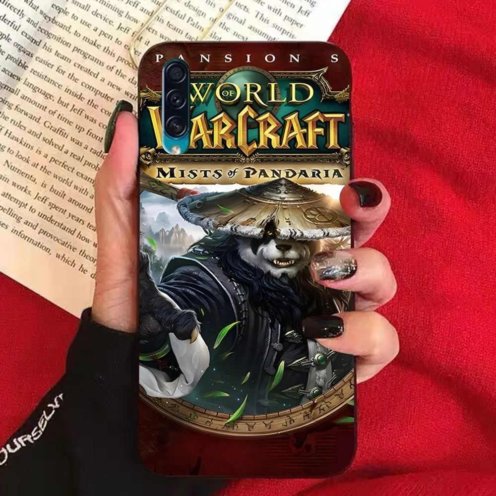 The W-World Of W-Warcraft W-Wow Phone Case For Samsung A 10 11 12 13 20 21 22 30 31 32 40 51 52 53 70 71 72 73 91 13 shell