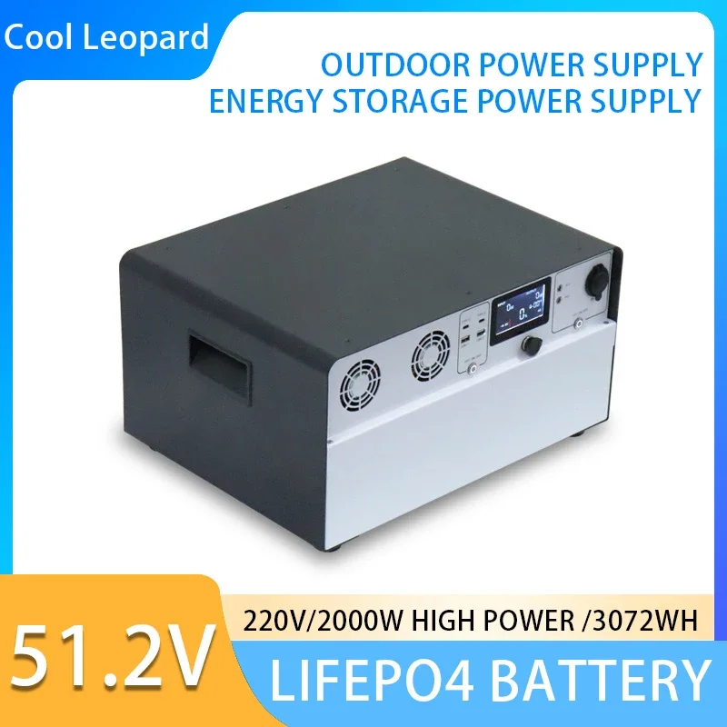 Outdoor mobile power supply 220V go on road trip standby energy storage power supply home emergency power supply.