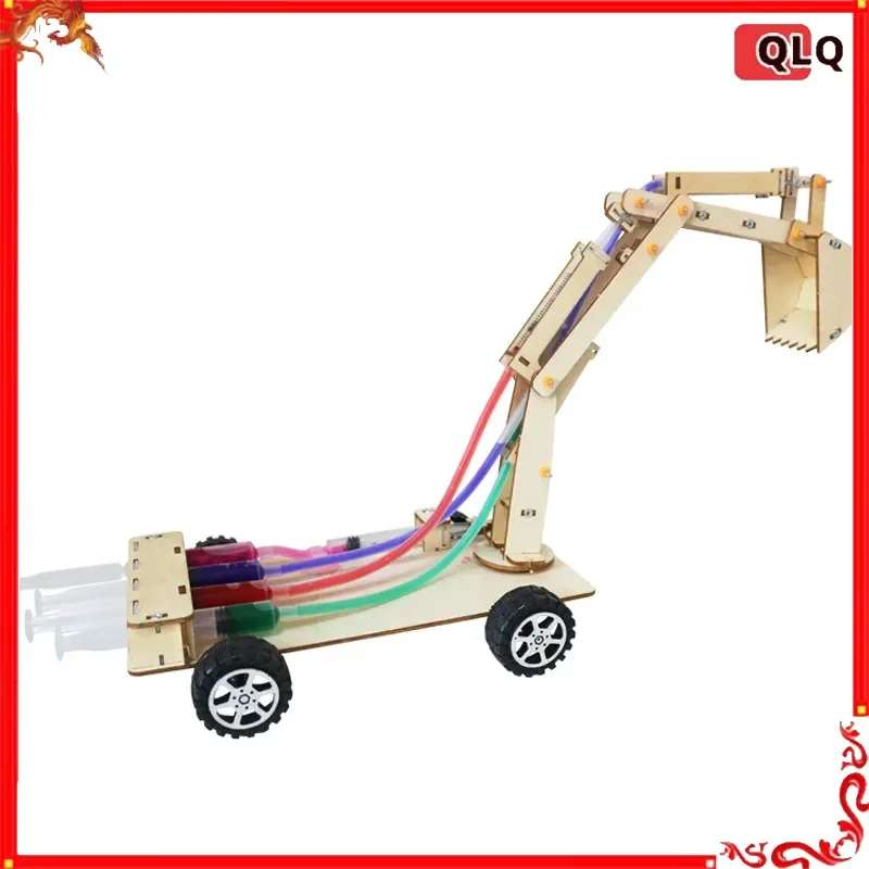 

Гидравлический экскаватор: набор для самостоятельной сборки, технологическая модель для студентов, научно-образовательная игрушка, модель для научных экспериментов