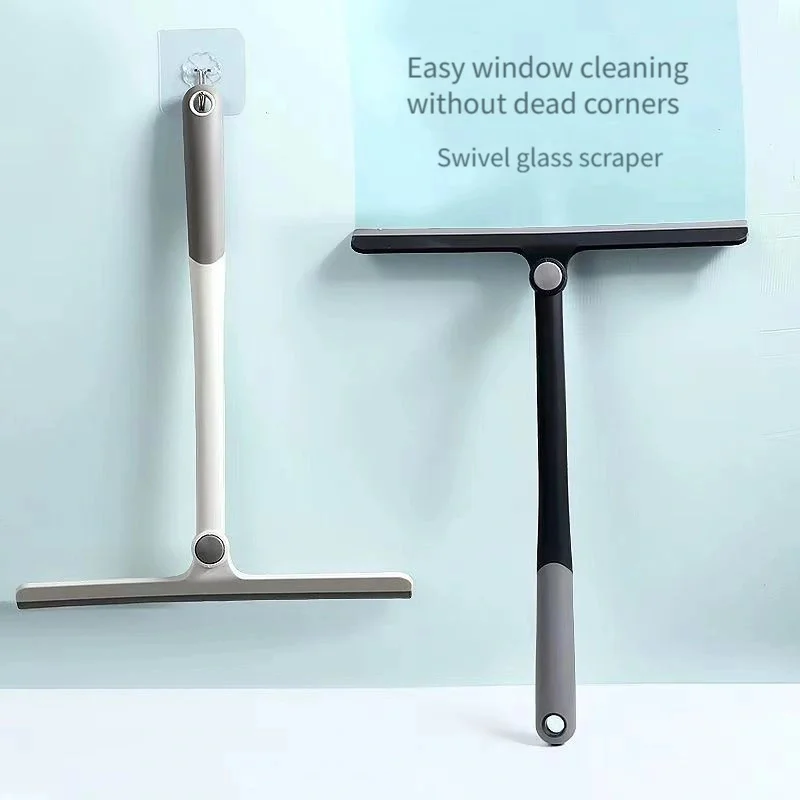 Rotary multifunctional glass cleaner wiper scraper Scraper Household glass cleaner artifact household cleaning tool