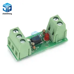 Modulo di isolamento accoppiatore ottico a 1 canale PC817 EL817 3V-5V 12V 24V supporto per binario isolatore fotoelettrico scheda motore di azionamento PLC