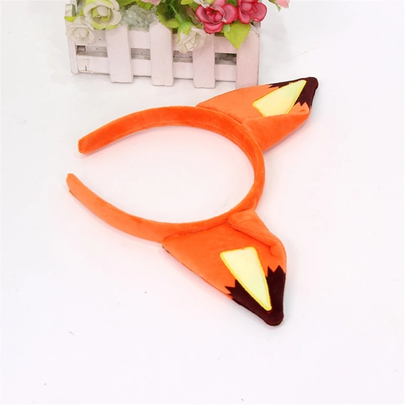 Creative Foxes Ears การตกแต่งเส้นผมน้ำหนักเบามีบทบาทระบายอากาศได้