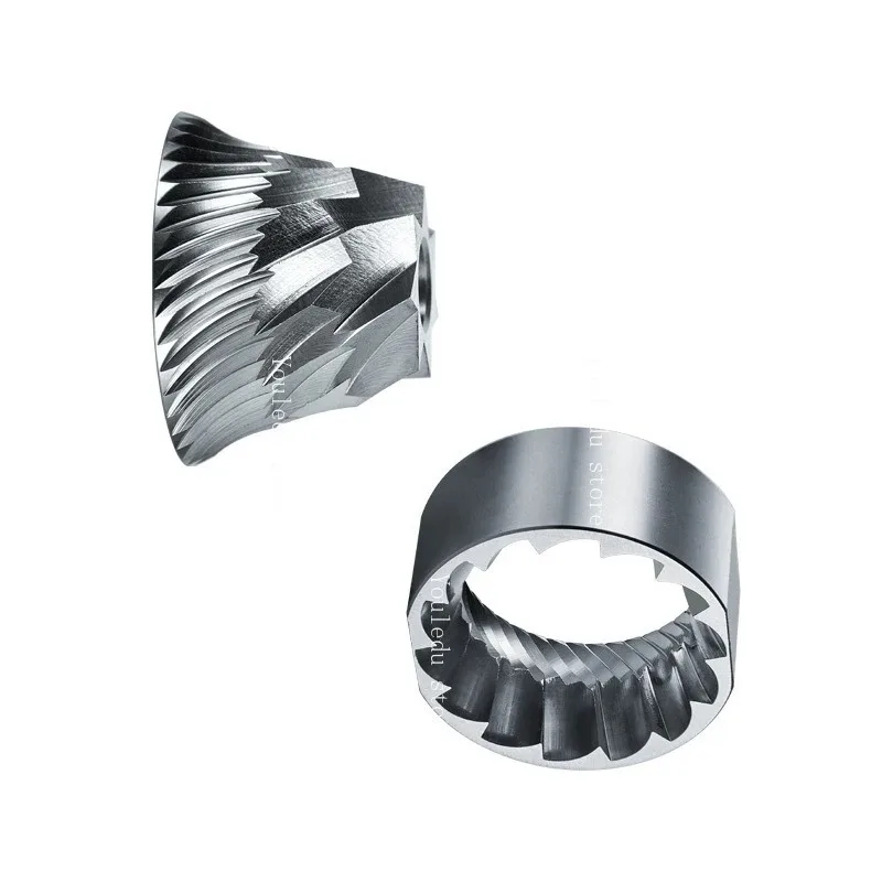 Accesorios especiales para cafetera manual, disco de molienda de núcleo de cuchillo de siete estrellas, molinillo de granos, cono de acero inoxidable 420