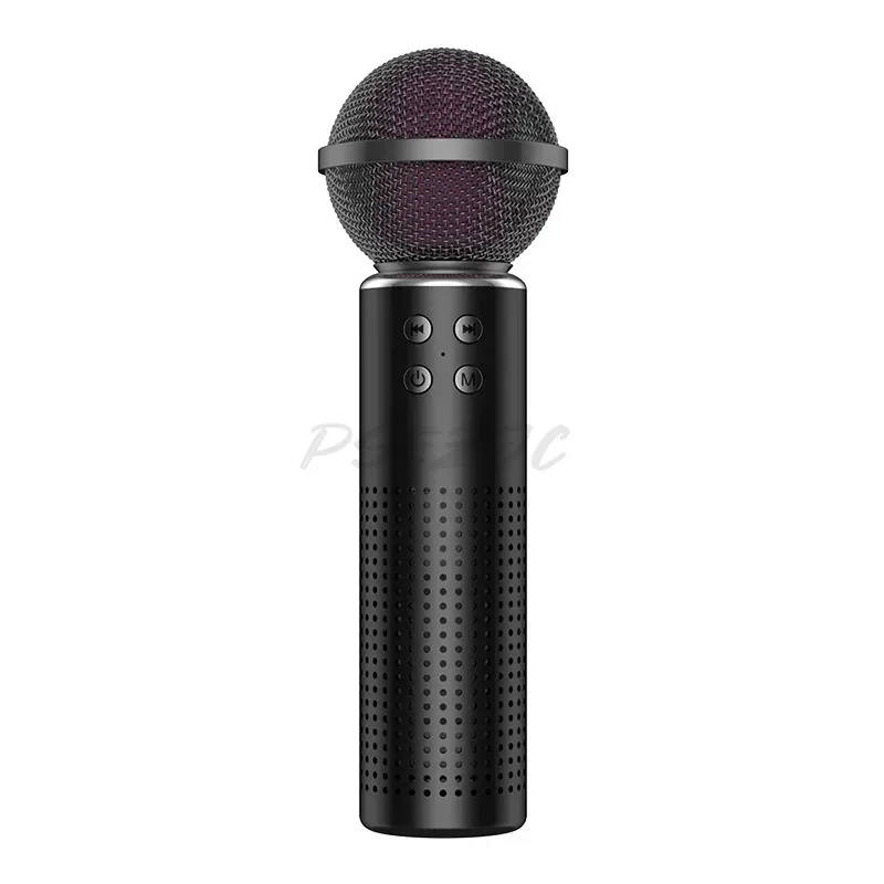 Microphone sans fil dynamique pour touristes, haut-parleurs et système sonore intégré, téléphone portable, karaoké, Bluetooth, diffusion en direct