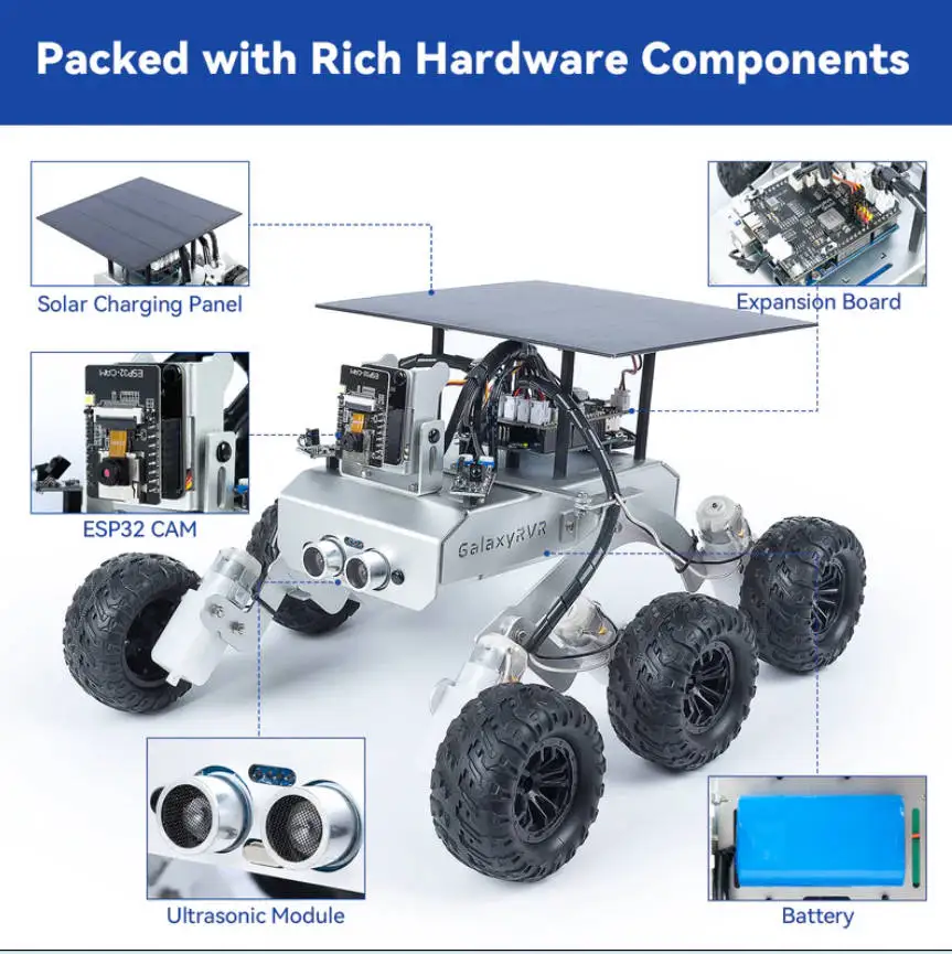 SunFounder GalaxyRVR Mars Rover Kit for Arduino