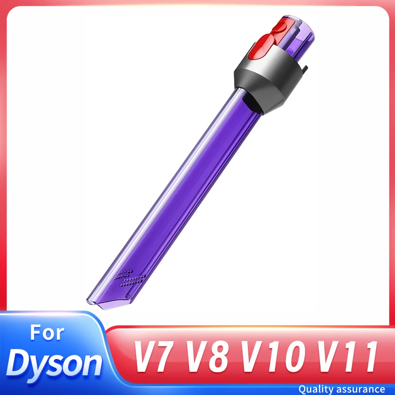 LED Light Pipe Crevice Tool Suction Crevice Head For Dyson V7 V8 V10 V11 Vacuum Cleaner Replacement Parts