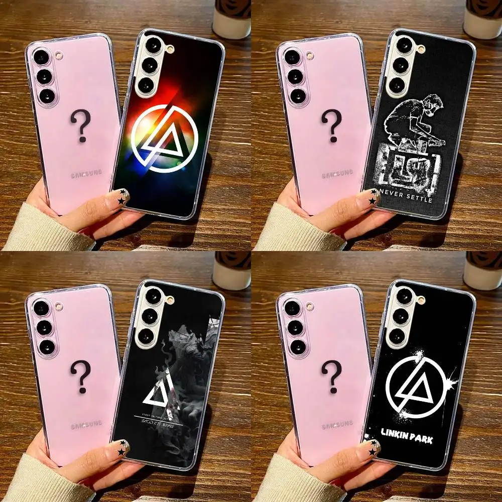 

Band L-LinkinS Cool P-Park Phone Case For SamsungS25,24,21,22,23,30,Ultra,20,Plus,Fe,Lite,Note,10,9,5G Transparent Cover