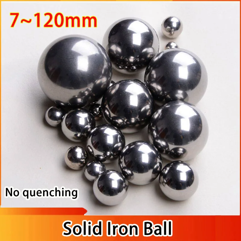 

7~120mm Non Quenched Solid Iron Ball Precision Pellet Round Smooth Roller Ball ﻿1~100pcs or 1KG