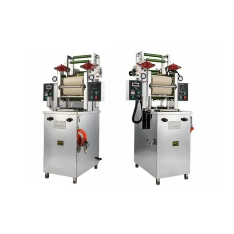 Sampler JS-300L type sizing machine, cloth guide roller stainless steel