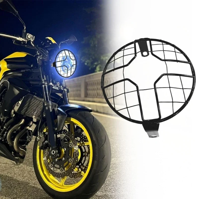 حارس المصابيح الأمامية للدراجات النارية مع غطاء المعدن للأشعة فوق البنفسجية لا توجد أداة مطلوبة لركوب الطقس المتطرف اليومي