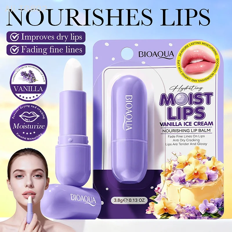 

Бальзам для губ с ванилью и кокосом 3,8 г – Аромат, вдохновленный сладкими десертами, питательная и увлажняющая формула для мягких и гладких губ зимой