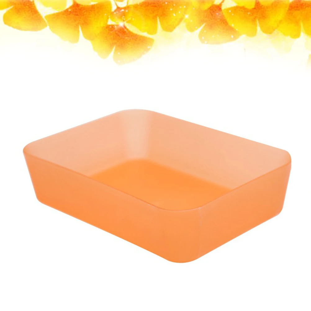 

Drawers Debris Storage Box Multifunctional Plastic Home Office Classification Finishing Box Size S (Orange)
