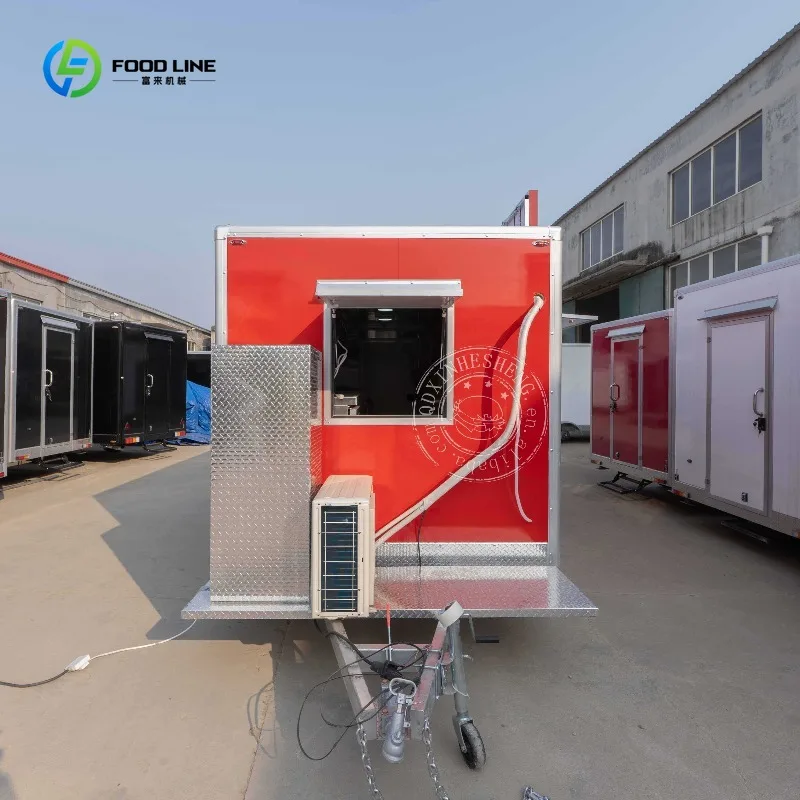 Reboque de comida personalizado de 18 pés EUA DOT Fast Food Concession Catering Preço de fábrica totalmente equipado