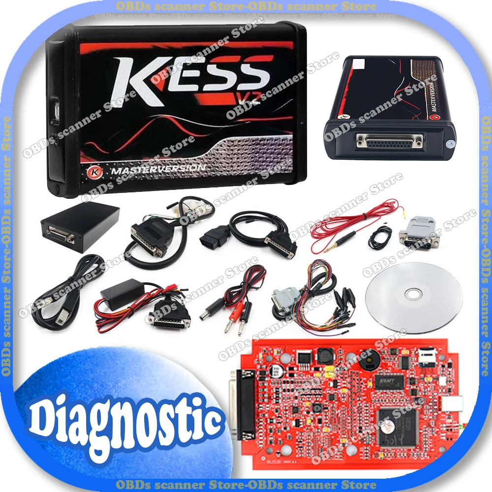 Ecu Programmer Kess V2 - KESS V2 V5.017 รุ่น EU แผงวงจร