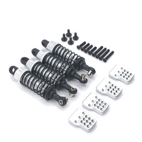 Wpl C24 Upgrade Parts Set RC Car Adjustable Shock Absorber Oil Filled Type with Shock Tower for Wpl C14 C24 B14 B16 B24 B36