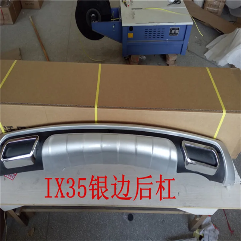 ABS front rear Bumper Protector Skid Plate coverRear Bumper Guard Protector Skid Plate For Hyundai ix35 2010-2015 Car styling